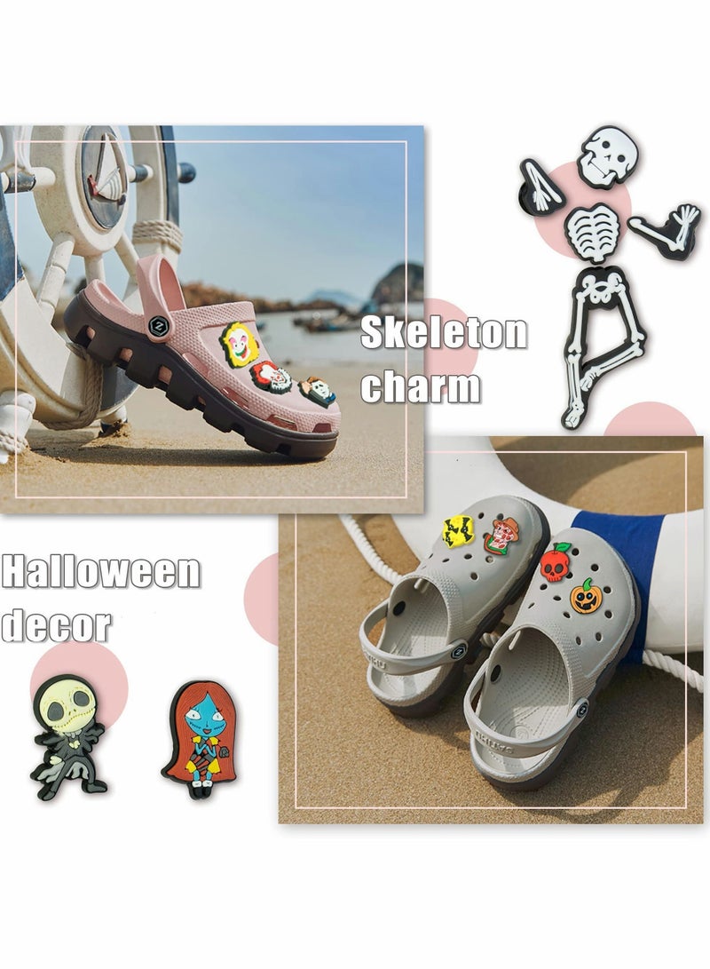 Y&D 25 Pieces Shoe Decoration Charms, Cartoon Croc Pin For Crocs Shoes, PVC ​Charms Bracelet Wristband Party Favors Birthday Gifts Nurse Charm  - Image 2