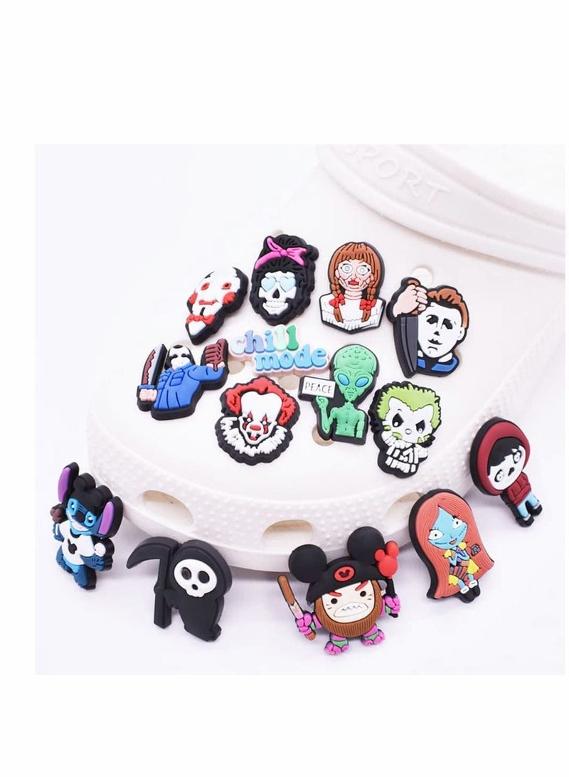 Y&D 25 Pieces Shoe Decoration Charms, Cartoon Croc Pin For Crocs Shoes, PVC ​Charms Bracelet Wristband Party Favors Birthday Gifts Nurse Charm  - Image 3
