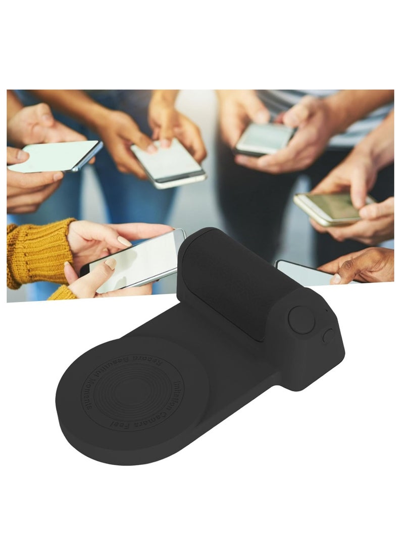 Magnetic Camera Grip, Bluetooth Mount, Smartphone Grip, Photo Holder, Bluetooth, Wireless Remote Control for All Phones, Video Recording, Vlog (Black) - Image 5