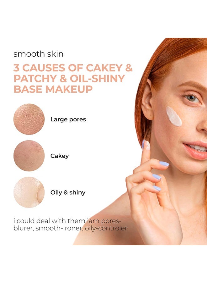 MAYCHEER Zero Pores Softfocus Makeup Primer,Brighten Glow Vegan Face Primer – Natural, Moisturizing, Waterproof Base for Poreless, Long-Lasting Wear - Image 4