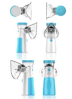 JWSISSIE Portable Nebulizer Machine,Mini Vaporizers,USB Rechargeable Handheld Mesh Inhaler,Two Ways To Use For Adults And Children With Breathing Problems, For Home Office Outdoor  - Image 3