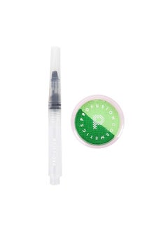 Profusion Cosmetics Profusion Cosmetics Water Activated Eyeliner Duo, Explore Two Tone Liner Magic with Bubble Trouble Bes Tea Water Brush Which is Included for Endless Bold and Dramatic Eye Statements (Matcha) 