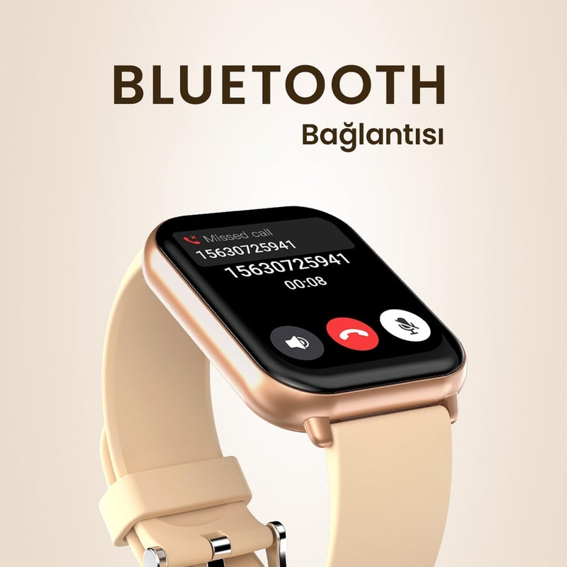 HiFuture ZONE2 1.96" IPS Display BT Calling Smartwatch - Pink - Image 2