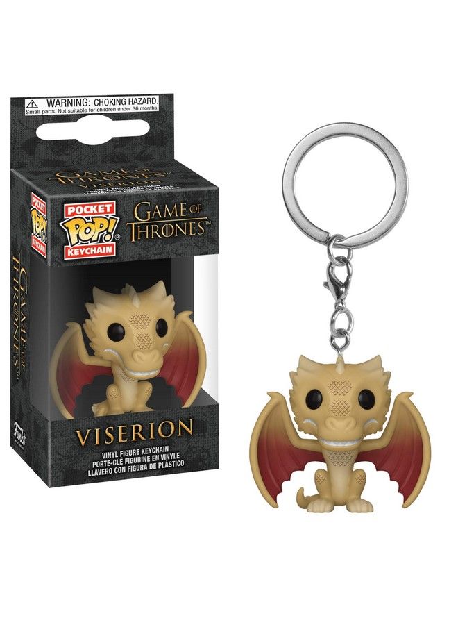 Funko Pop! Keychain: Game Of Thrones Regular Viserion Multicolor - Image 3