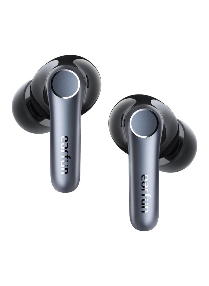 EarFun - EarFun Air Pro 4 Adaptive Hybrid Noise Canceling Wireless Earbuds, Qualcomm Snapdragon Sound, aptX™ Lossless, 6 Mics AI CVC 8.0 Call, LDAC Hi-Res Audio, 52H Playtime, Bluetooth 5.4, in-Ear Detection - Image 1