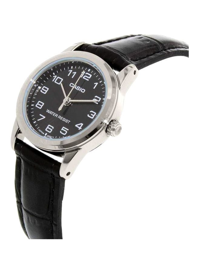 CASIO Women Dress Water Resistant Analog Watch LTP-V001L-1BUDF - 25 mm - Black - Image 3