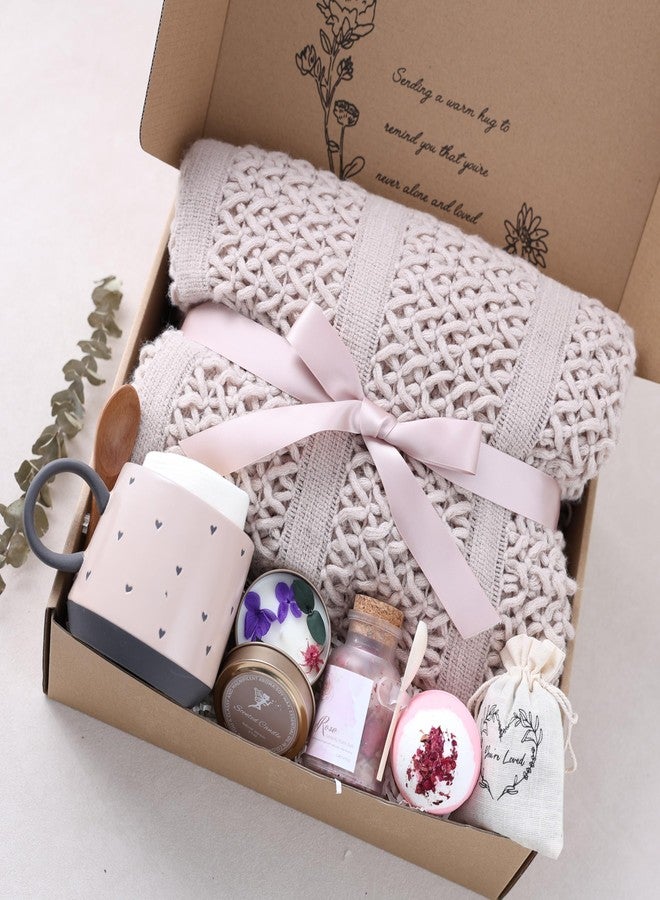 CASTATEO Get Well Gift Baskets for Women -Brithday Gift,Self Care Package,After Surgery Recovery, Sympathy/Thinking of You Gift,Condolence/Grief/Farewell/Bereavement/Miscarriage Gifts for Women - Image 1