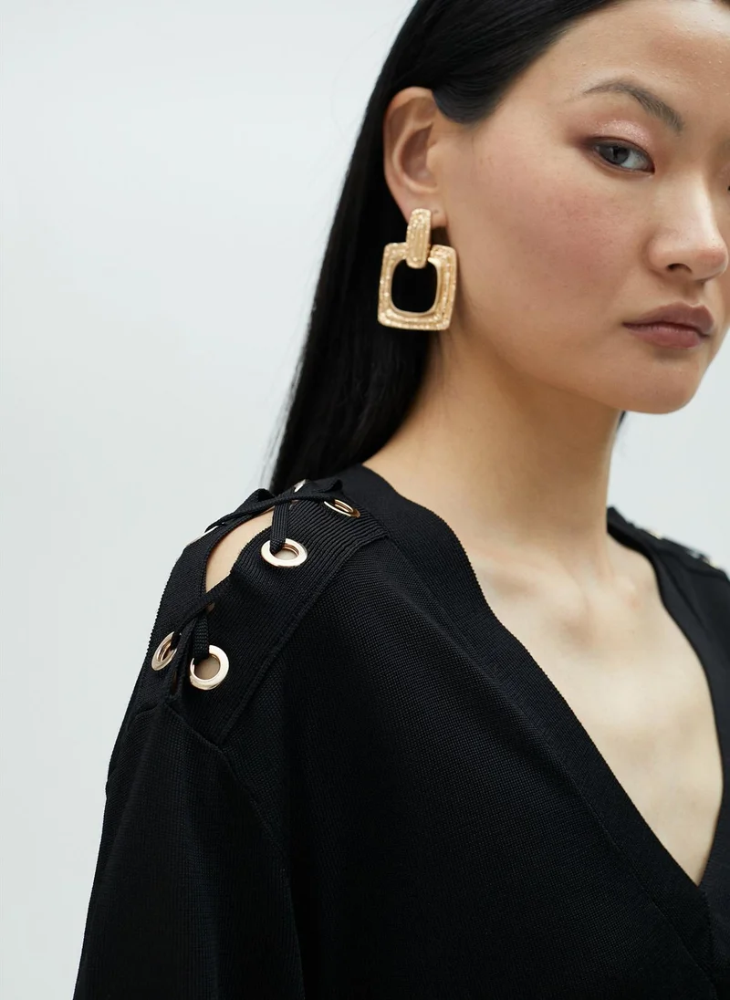 Lola Casademunt Sweater with shoulder detail