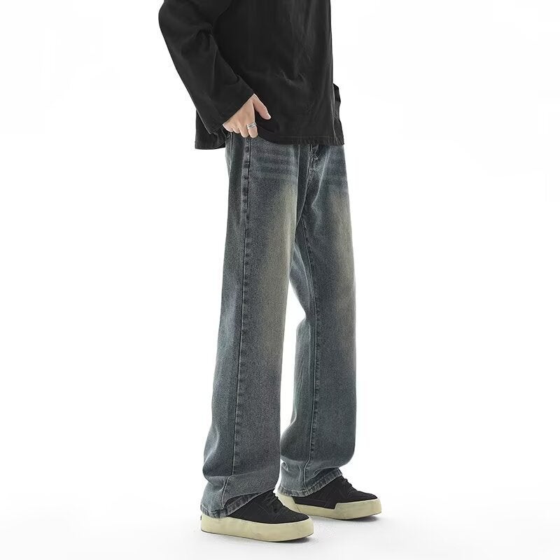 Unisex Classic Denim Jeans Loose Fit Daily Outdoor Wear - Image 5