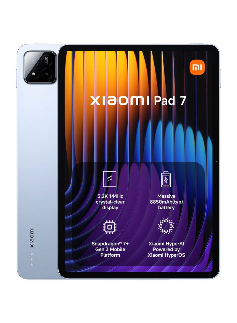 Xiaomi Pad 7 11.2-Inch Blue 8GB RAM 256GB WiFi - Global Version - Image 1