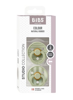 BIBS حزمة استوديو كولور 2 دبابيس لاتكس مقاس 2 مزيج ساج  - Image 2