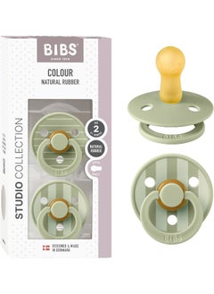 BIBS حزمة استوديو كولور 2 دبابيس لاتكس مقاس 2 مزيج ساج  - Image 3