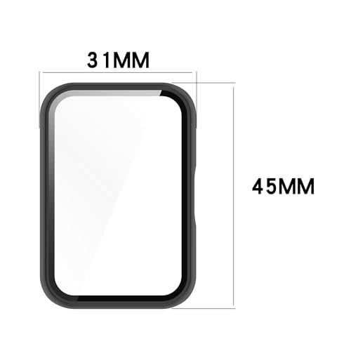 Valente Hard Protective Case for Galaxy Fit 3 - Full Coverage Screen Protector and Shockproof Bumper (Navy Blue) - Image 2
