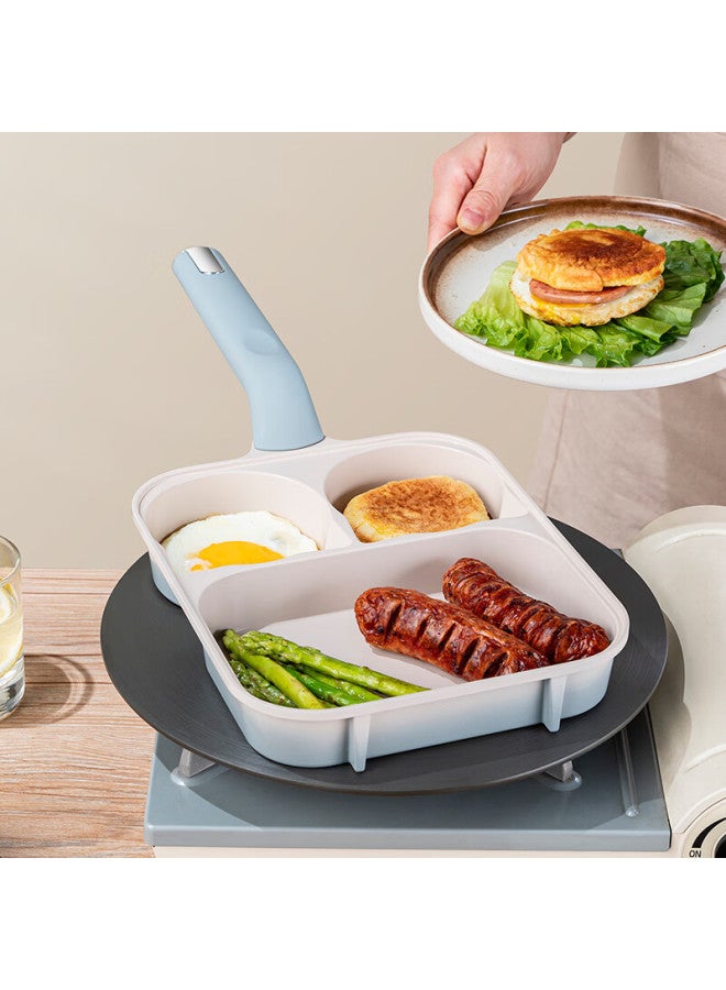 Debo Titanium Ceramic Breakfast Frying Pan 0 Coating Non-stick Multifunctional Quick Heat Frypan Easy To Clean - Image 4