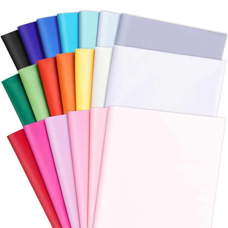 woric 160 Sheets Tissue Paper Bulk for Gift Bags 20 X 14 Inches Multicolor Gift Tissue Paper for Easter Wrapping DIY Crafts Wedding Party Decorations - Image 1