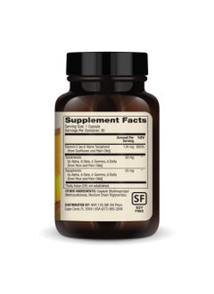 Dr. Mercola Vitamin E, 134 mg d-Alpha Tocopherol Per Capsule, Dietary Supplement, 30 Capsules  - Image 2