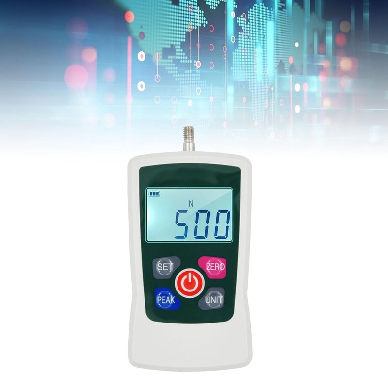 Digital Force Gauge 500N Handheld Push Pull Meter Backlit Screen Industrial Testing - Image 3