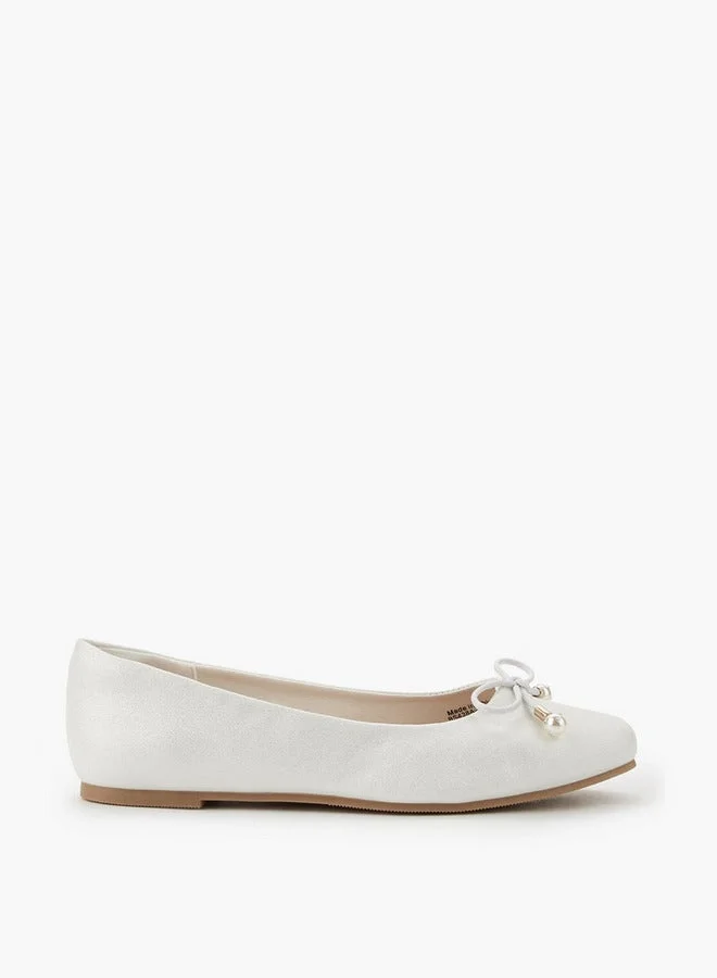 سيليست Women Bow Detail Ballerina Shoes Ramadan Collection