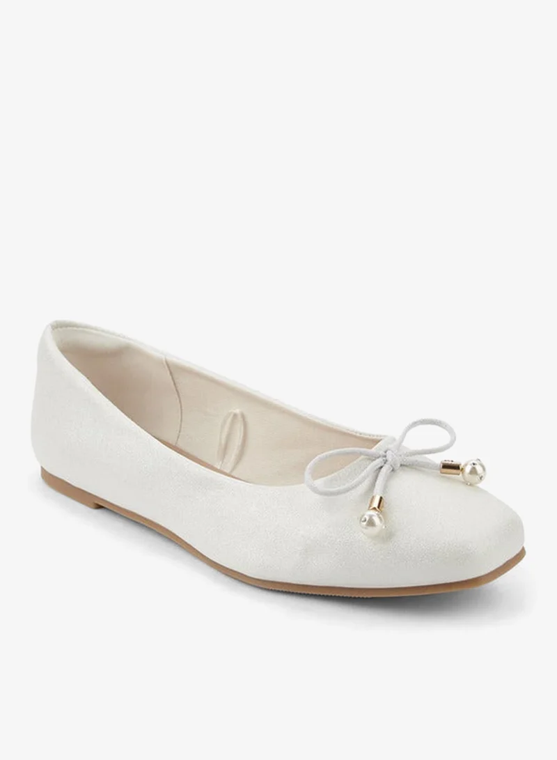سيليست Women Bow Detail Ballerina Shoes Ramadan Collection