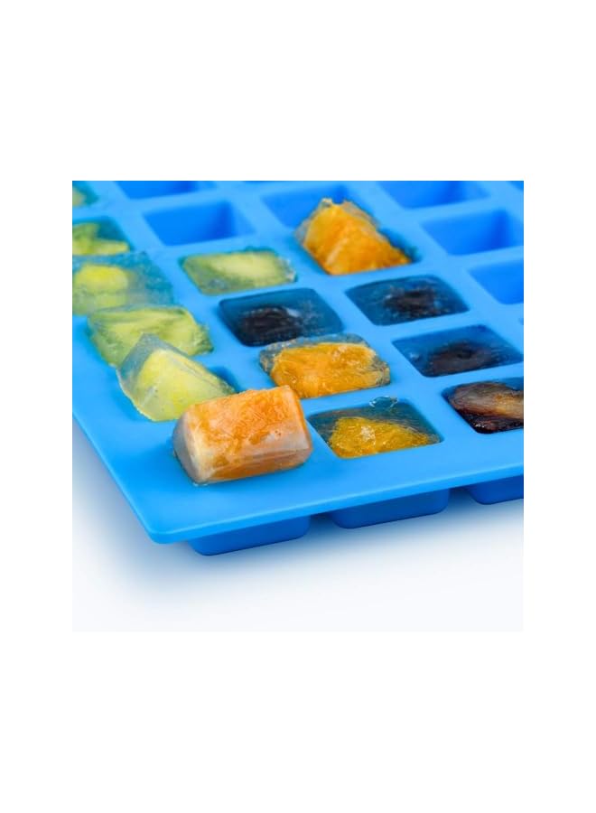 S-TOP Square Silicone Candy Molds - Mini Silicone Molds for Hard Candy, Chocolate, Gummy, Caramel, Ganache, Ice Cubes (1) - Image 2