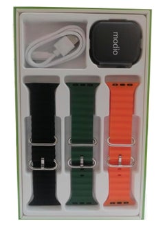 modio 4G Ultra 2.2 Inch HD Display Smart Watch with Three Set Strap For Men & Women  - Image 4