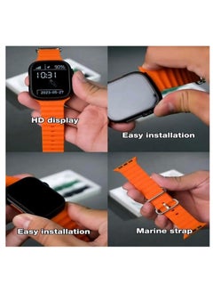 modio 4G Ultra 2.2 Inch HD Display Smart Watch with Three Set Strap For Men & Women  - Image 5