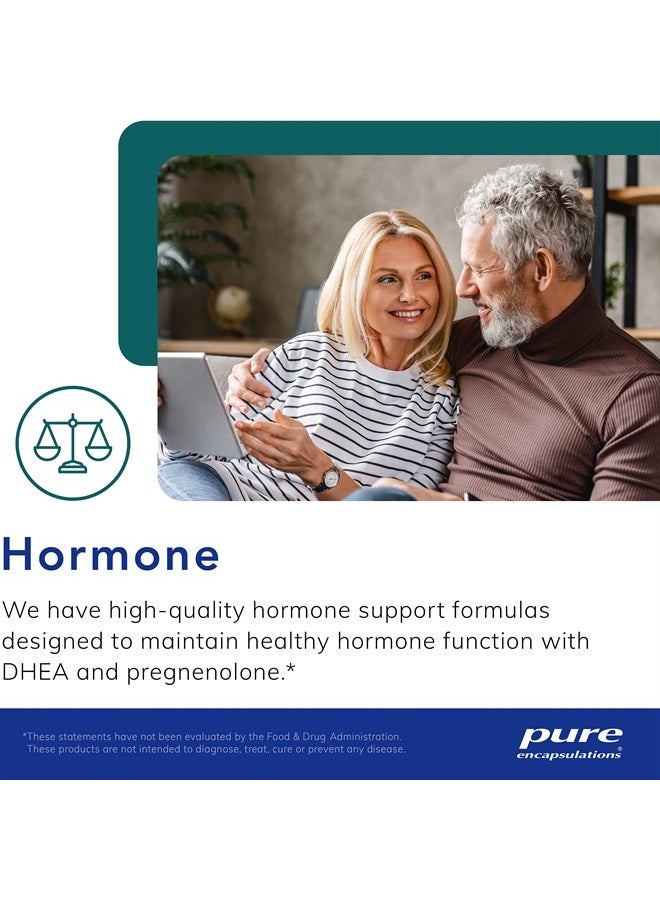Pure Encapsulations دي إتش إي إيه 25 ملغ - مكمل لدعم المناعة، توازن الهرمونات، دعم الأيض، ومستويات الطاقة* - مع دي إتش إي إيه المجهرية - 180 كبسولة - Image 5