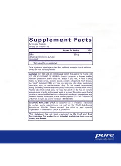 Pure Encapsulations DHEA 25 mg - Supplement for Immune Support, Hormone Balance, Metabolism Support, and Energy Levels* - with Micronized DHEA - 180 Capsules  - Image 2