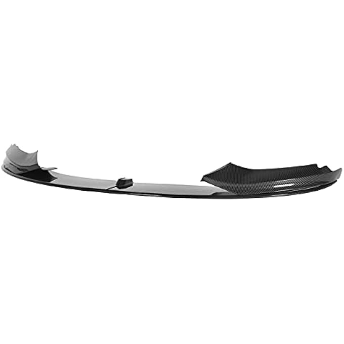 Brilluxa Front Bumper Splitter, Lip Spoiler Kit, 4PCS Aero Guard Trim, Compatible with BMW 4-Series F32 F33 F36 20142020, Carbon Fiber Pattern Deflector, Car Body Front Splitter - Image 5