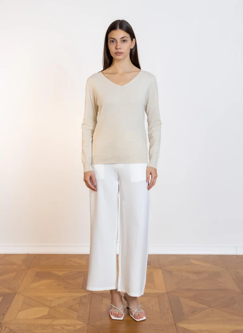 شايبس كنزة محبوكة سادة