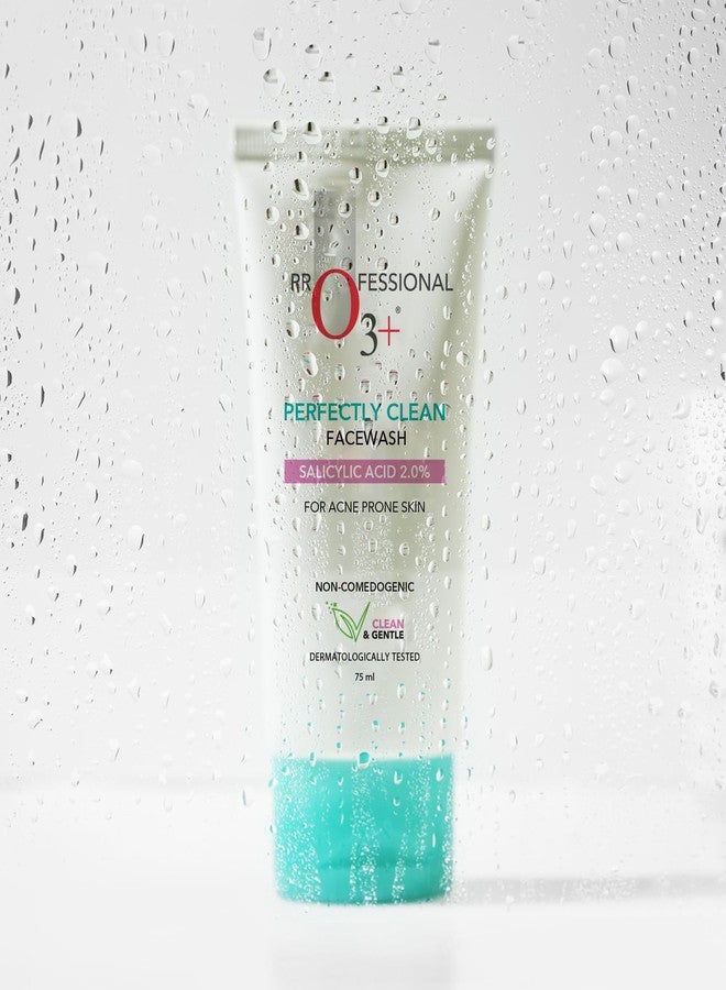 O3+ Perfectly Clean Face Wash With Salicylic Acid 2% For Acne Prone Skin | 75ml - Image 4