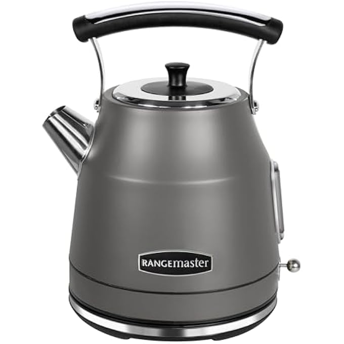 RangeMaster Rmcldk201Gy Grey Cordless Electric 17L 3Kw Classic Kettle With Quick  Quiet Boil Boil Dry Protection  2 Year Guarantee Grey - Image 1