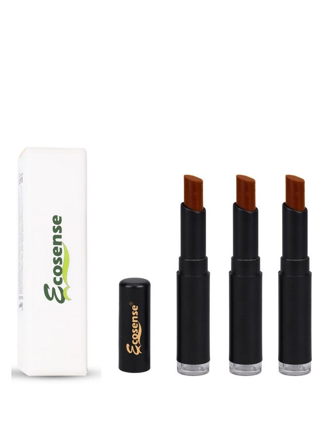 Ecosense Eyebrow Concealer Touch-Up Temporary Brown Stick 3G | Waterproof And Smudge Resistant Formula | Create Bold, Striking Brows | Easy-To-Use & Carry | Men Or Women | Pack Of 3 - Image 1