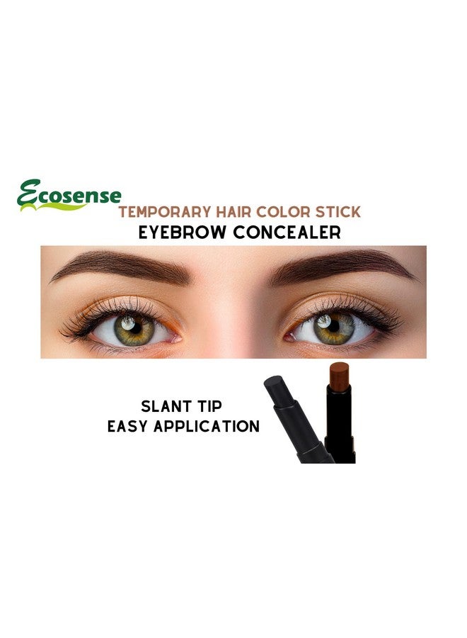 Ecosense Eyebrow Concealer Touch-Up Temporary Brown Stick 3G | Waterproof And Smudge Resistant Formula | Create Bold, Striking Brows | Easy-To-Use & Carry | Men Or Women | Pack Of 3 - Image 3
