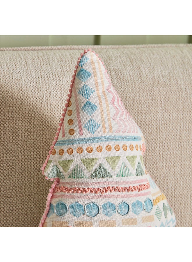 Home Box Glimmer Christmas Tree Shaped Cushion 30 x 35 cm  - Image 2
