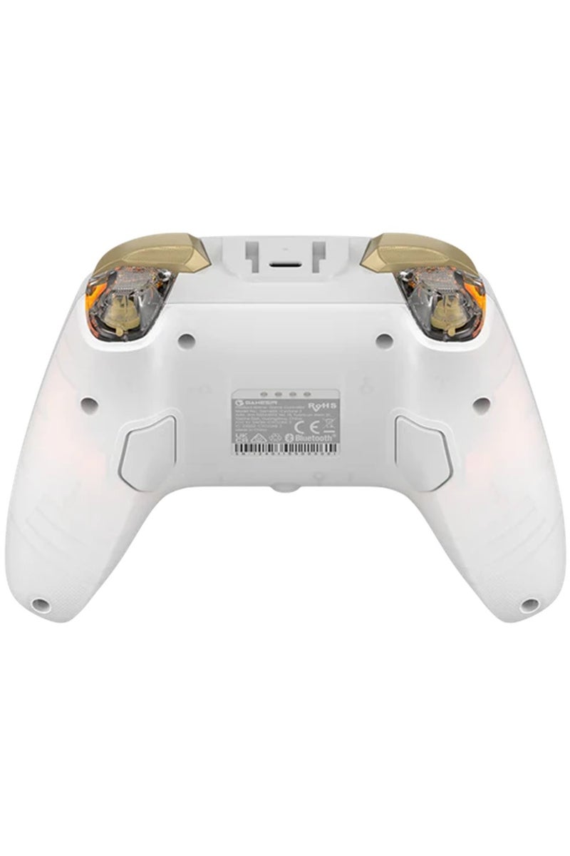 general Professional Gamepad Cyclone 2 Game Controller for PC Steam Switch Android iOS with RGB Lamp Wireless Audio Hall Linear Trigger and Micro Trigger Switch Six-Axis Gyroscope - Image 2