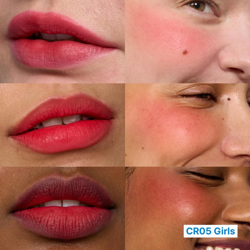 fwee Blurry Pudding Pot | Airbrushed Blush & Lip, Buildable & High Pigment, Long-lasting, Lightweight, Natural Soft Matte Finish, Satin Finish Blurring Blush - Girls (Coral Red) | 0.17 oz - Image 2
