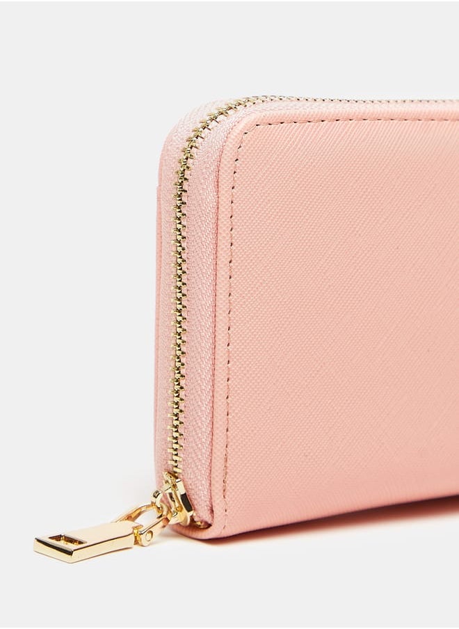 Celeste Women Textured Zip Around Wallet  - Image 3