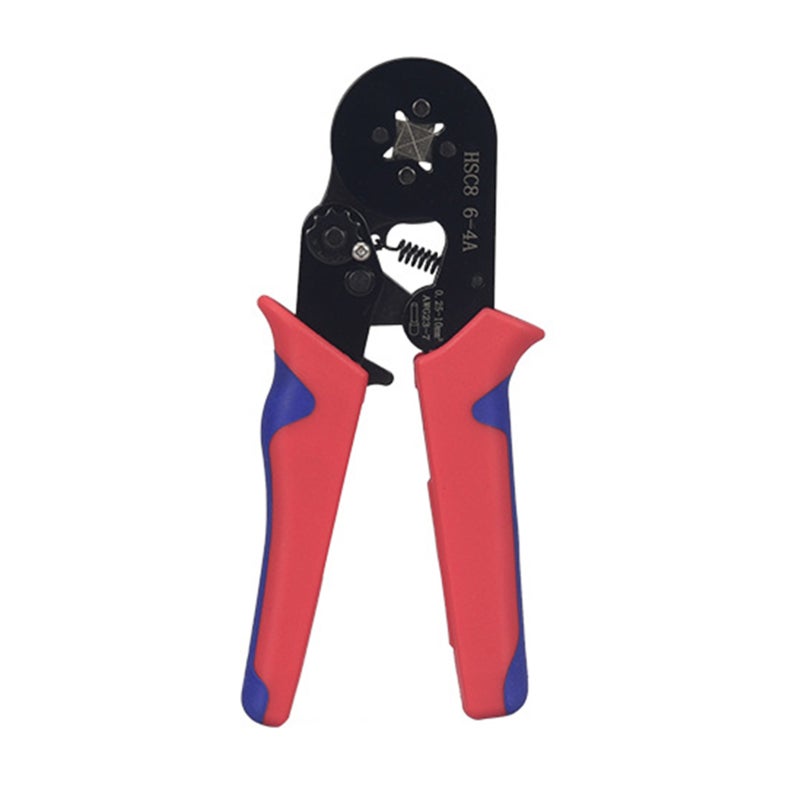 Wire Crimpers: 23-7AWG Ratchet Type, Solid Sturdy Construction - Quick Release Safety Lock, Ergonomic Design Saves 50% Energy, Four-Mandrel Square Crimp for Insulated Non-Insulated Small Wires for Ele - Image 2