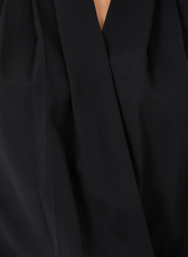 Styli Styli Solid Sleeveless Surplice Neck Wrap Top  - Image 3