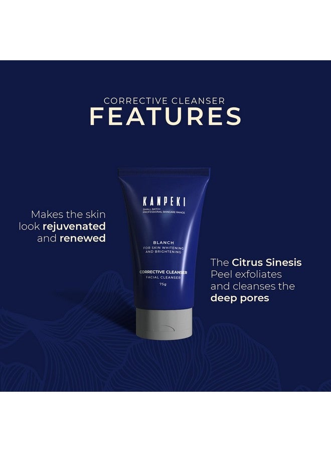 Kanpeki Blanch Corrective Cleanser for Daily Use | Works on Dull, Tanned, Pigmented Skin, Dark Spots, Age Spots | Citrus Sinesis Peel for Exfoliation and Deep Cleansing | Suitable for All Skin Types - Image 3
