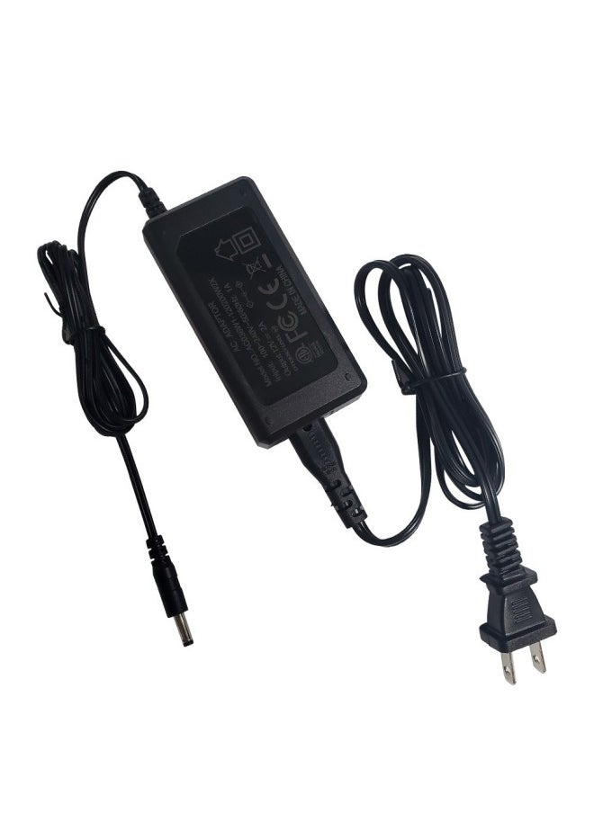 Generic - 36W Power Adapter Desktop 12V3A Display Security Monitoring LED Light With Light Bar Switching Power Supply-Color:White - Image 1
