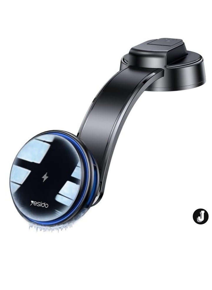 JAJEEK "Magnetic Wireless Charging Car Holder – Semiconductor Cooling & Dual Ambient Lighting" - Image 1