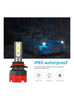 نيبمينينت طقم مصابيح أمامية LED 9005 مكون من قطعتين  - Image 5