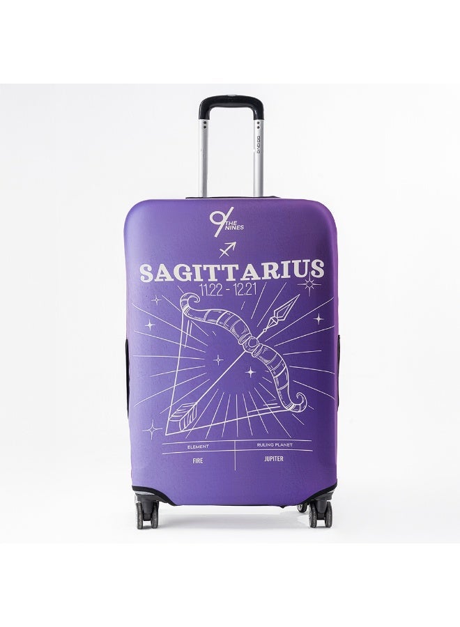 THE NINES LUGGAGE COVER "SAGITTARIUS GLOW" -S (18-21 inch) - Image 1