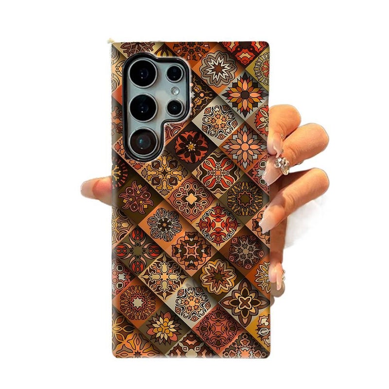 غطاء مزدوج الطبقات | مقاوم للصدمات لـ Samsung Galaxy S22 Ultra | مقاوم للصدمات | Dual Layer Film Case TH835 | Film - Image 2