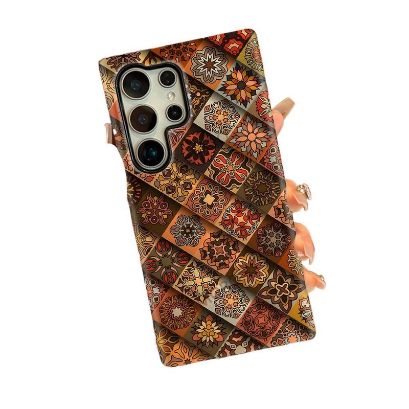 غطاء مزدوج الطبقات | مقاوم للصدمات لـ Samsung Galaxy S22 Ultra | مقاوم للصدمات | Dual Layer Film Case TH835 | Film - Image 4