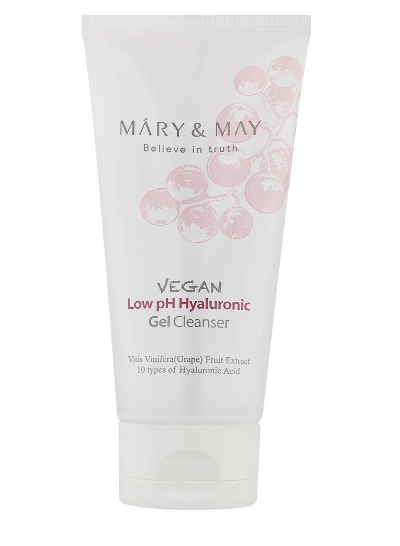 Mary&May Vegan Low pH Hyaluronic Gel to Foam cleanser 150ml