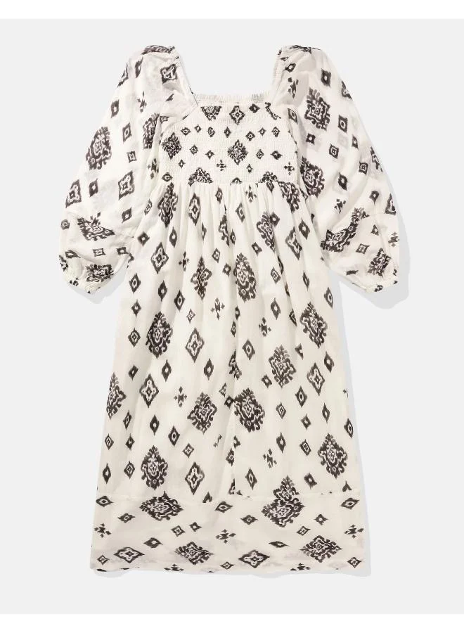 American Eagle Printed Cotton Dress
