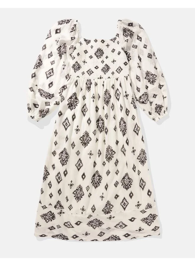American Eagle Printed Cotton Dress